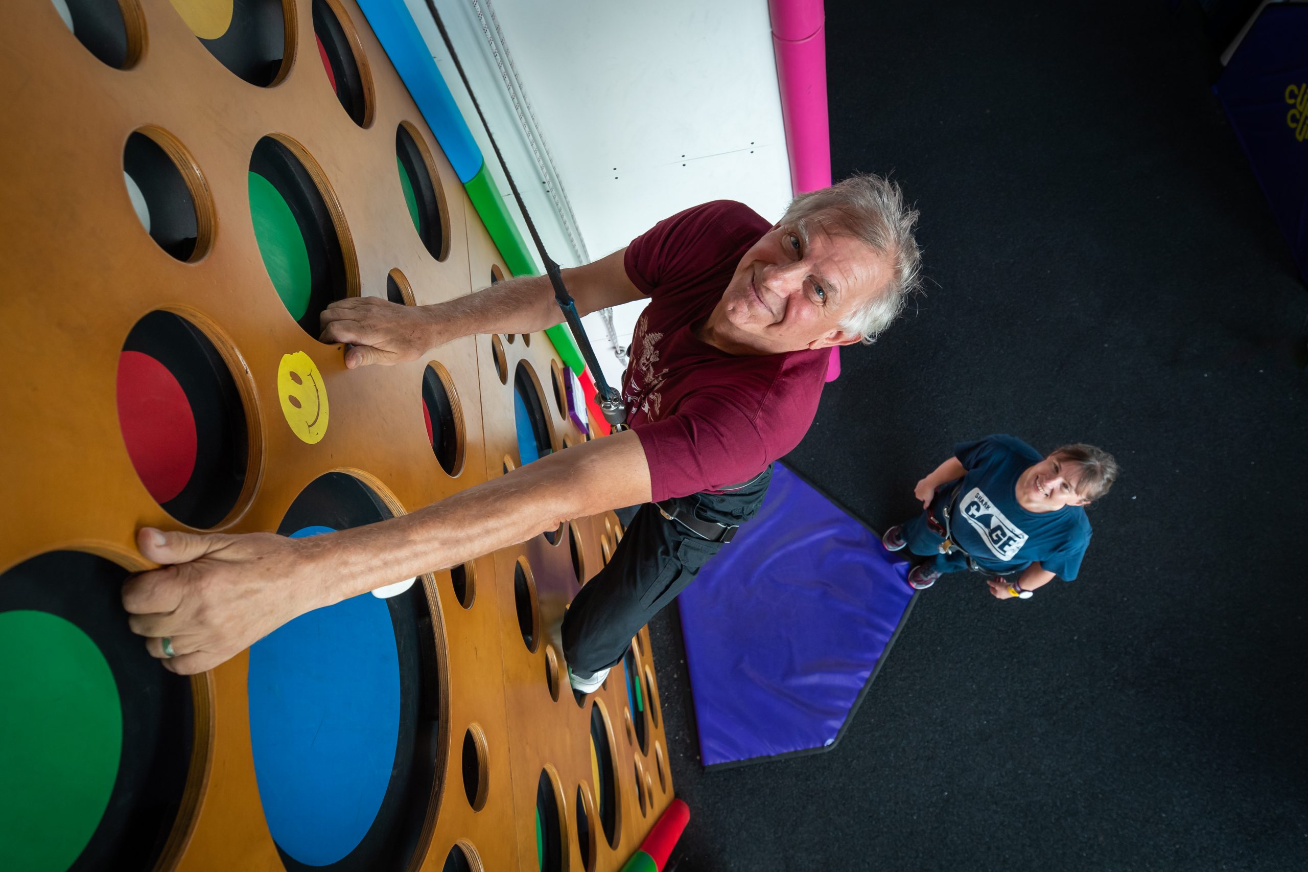Easy lines for first-timers at Clip 'n Climb Wandsworth