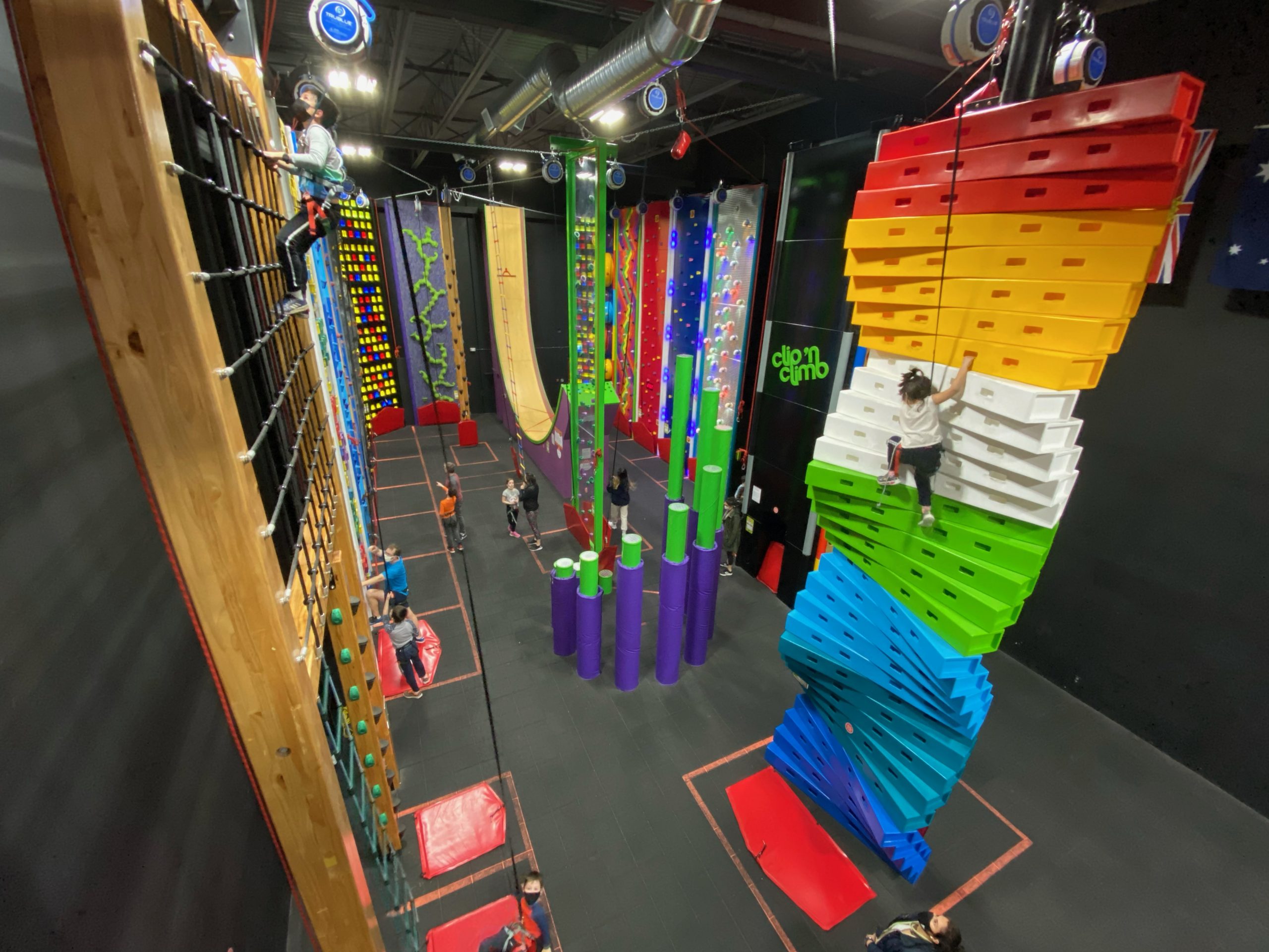 Clip 'n Climb Wandsworth climbing arena
